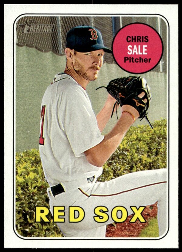 2018 Topps Heritage Chris Sale #109 (Front)