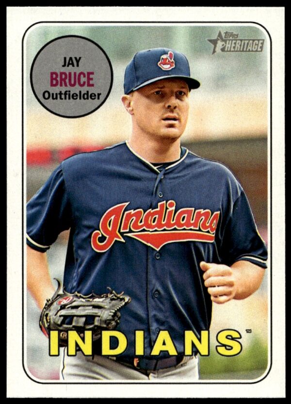 2018 Topps Heritage Jay Bruce #159 (Front)