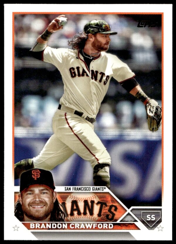 2023 Topps Series 1 Brandon Crawford #66 (Front)