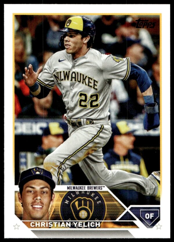 2023 Topps Series 1 Christian Yelich #192 (Front)