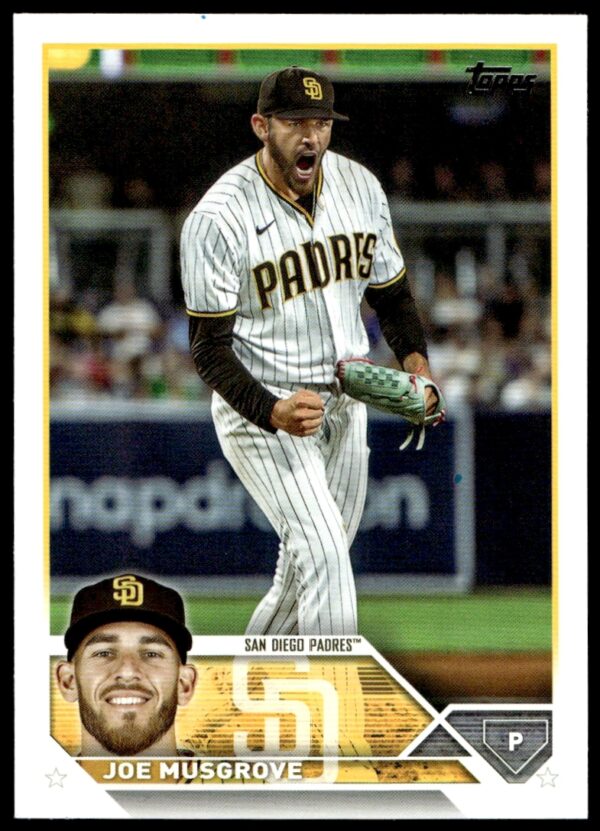 2023 Topps Series 1 Joe Musgrove #496 (Front)