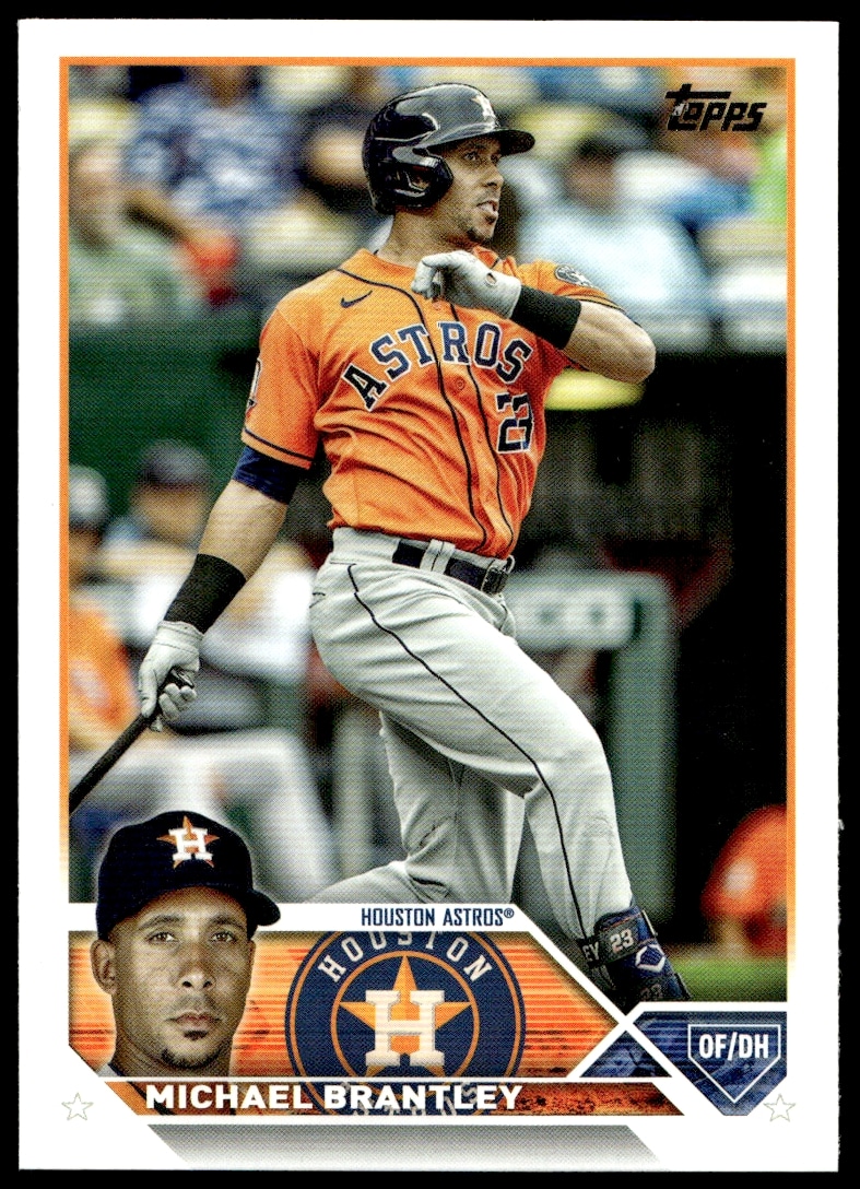 2023 Topps Series 1 Michael Brantley #628 (Front)