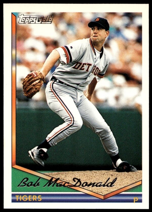 1994 Topps Gold Bob MacDonald #162 (Front)