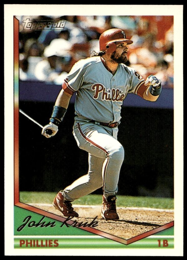 1994 Topps Gold John Kruk #401 (Front)
