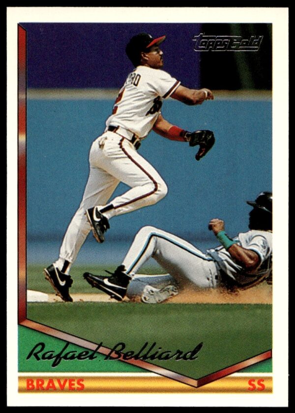 1994 Topps Gold Rafael Belliard #261 (Front)