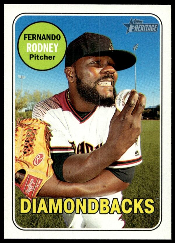 2018 Topps Heritage Fernando Rodney #38 (Front)