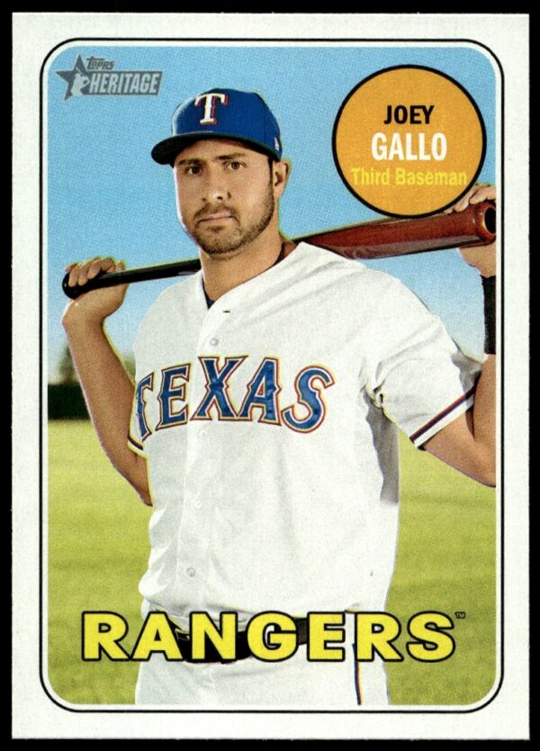 2018 Topps Heritage Joey Gallo #48 (Front)