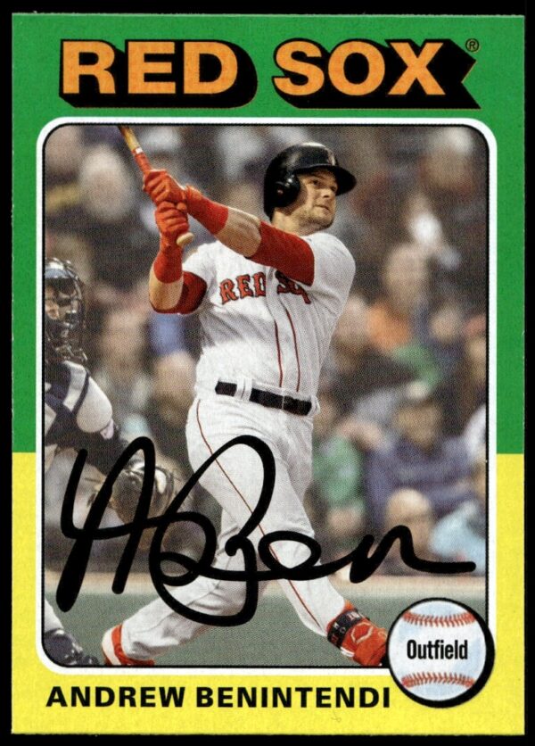 2019 Topps Archives Andrew Benintendi #197 (Front)