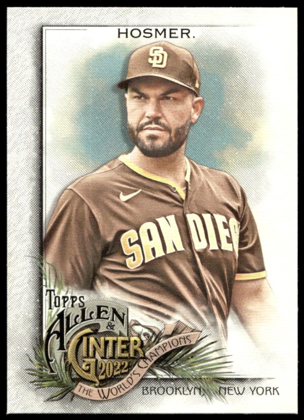 2022 Topps Allen & Ginter Eric Hosmer #318 (Front)
