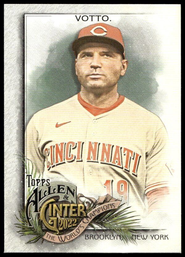 2022 Topps Allen & Ginter Joey Votto #30 (Front)