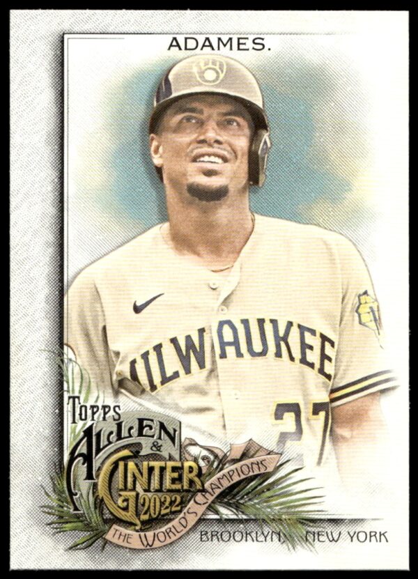 2022 Topps Allen & Ginter Willy Adames #130 (Front)