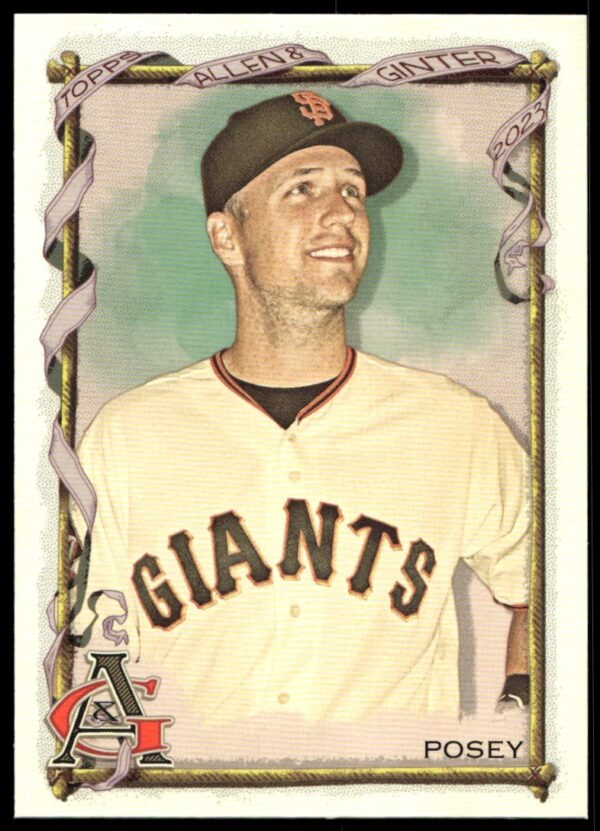 2023 Topps Allen & Ginter Buster Posey #150 (Front)