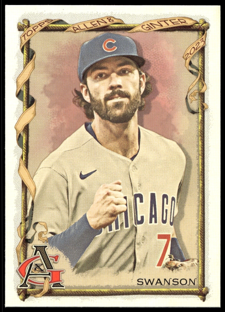 2023 Topps Allen & Ginter Dansby Swanson #57 (Front)