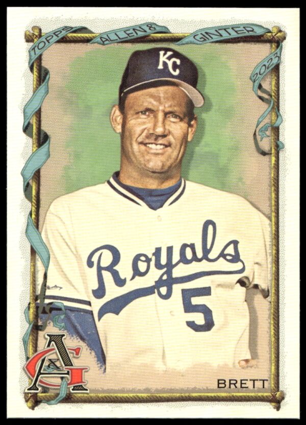 2023 Topps Allen & Ginter George Brett #79 (Front)