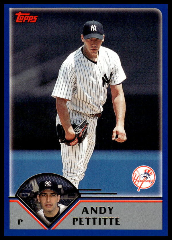 2003 Topps Andy Pettitte #497 (Front)