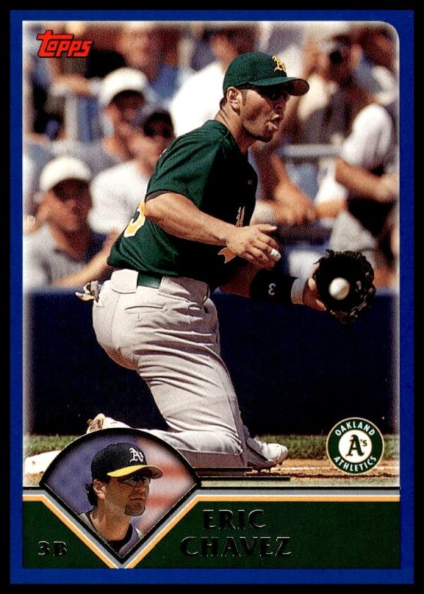 2003 Topps Eric Chavez #530 (Front)