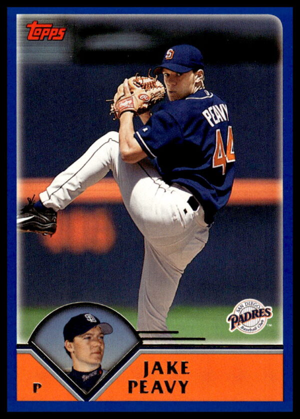 2003 Topps Jake Peavy #570 (Front)