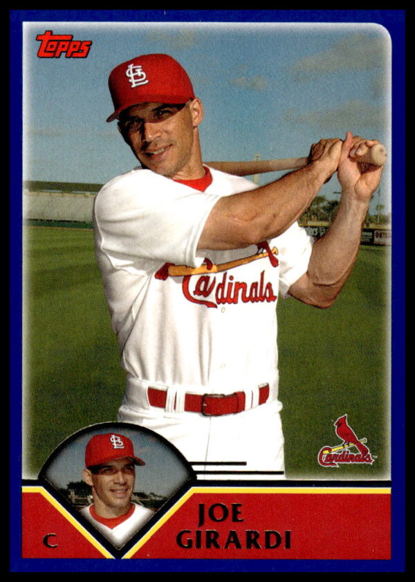 2003 Topps Joe Girardi #521 (Front)