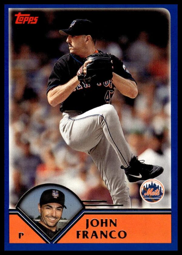 2003 Topps John Franco #498 (Front)