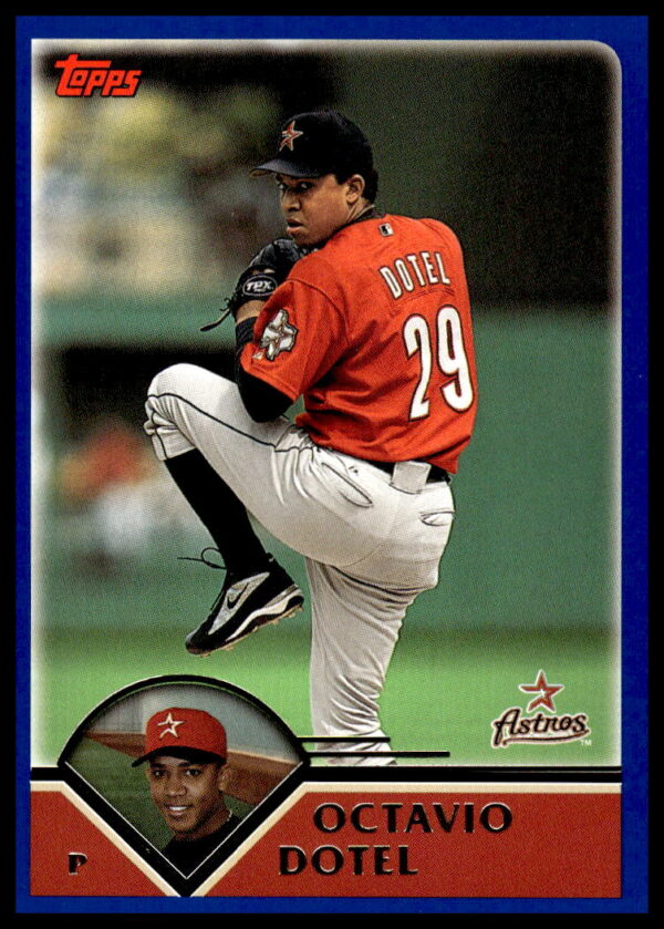 2003 Topps Octavio Dotel #503 (Front)