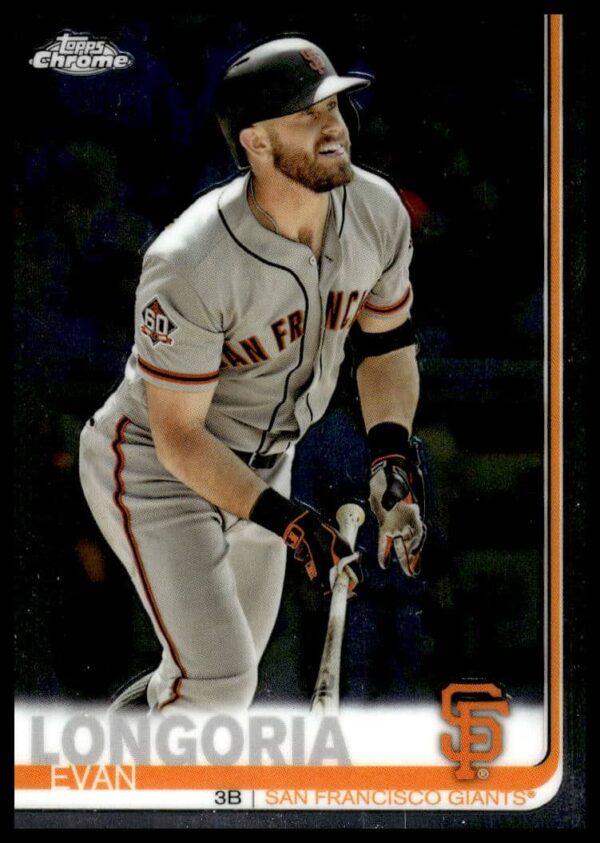 2019 Topps Chrome Evan Longoria #94 (Front)