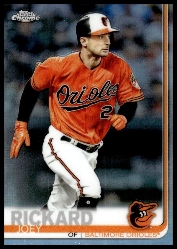 2019 Topps Chrome Joey Rickard Rainbow Foil #60 (Front)