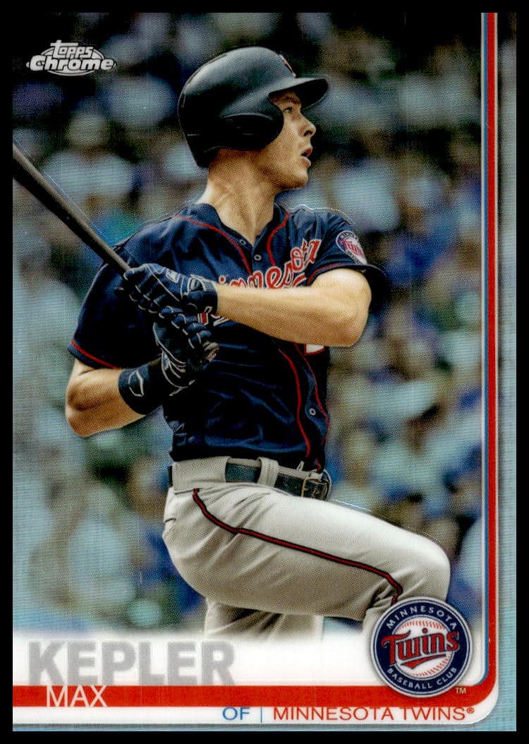 2019 Topps Chrome Max Kepler Rainbow Foil #438 (Front)