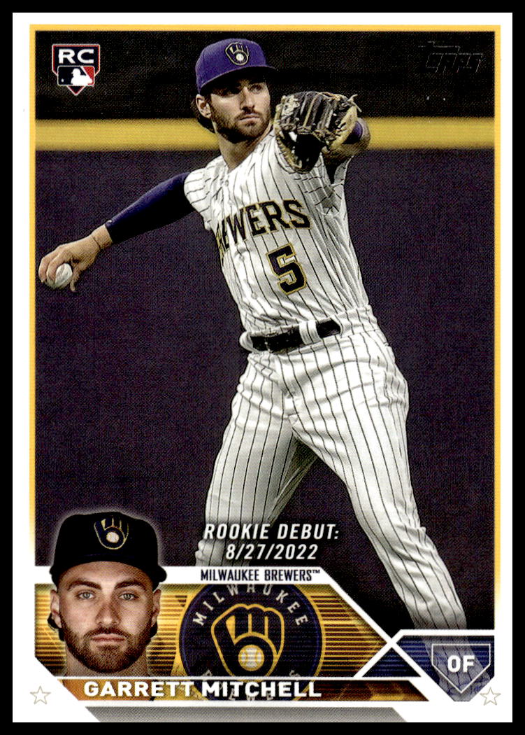 2023 Topps Update Garrett Mitchell #US148 (Front)