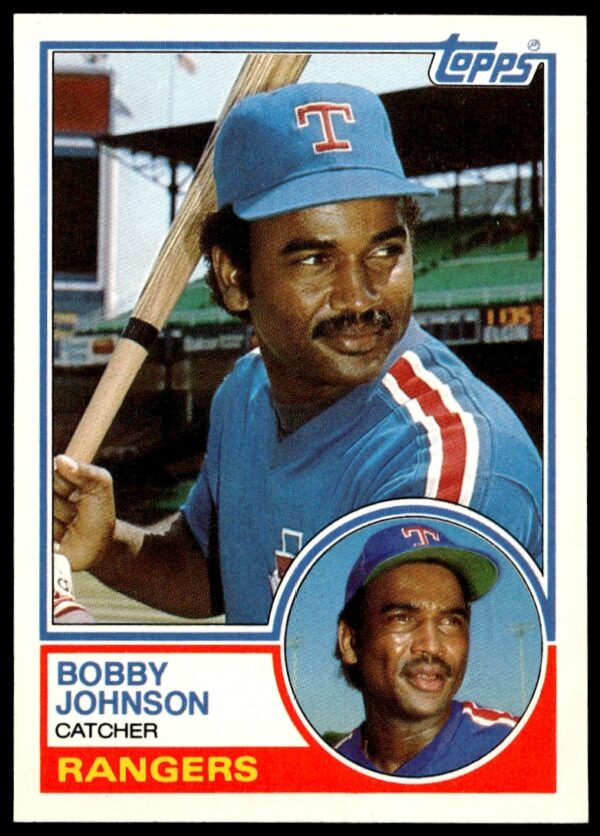 1983 Topps Traded Bobby Johnson Baseball Card #48T Front View