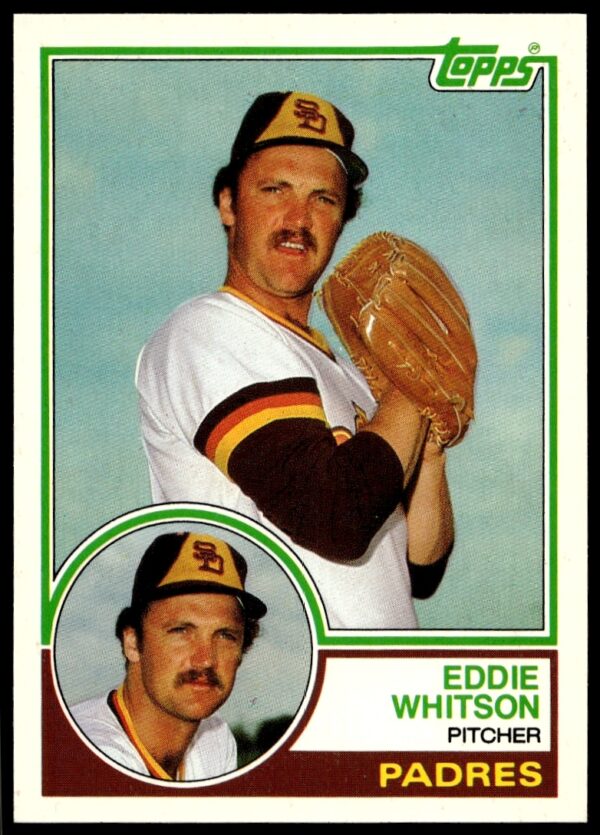 Eddie Whitson 1983 Topps Traded #127T Baseball Card Front