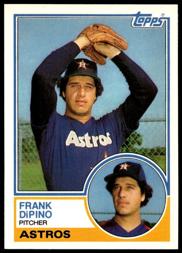 1983 Topps Traded Frank DiPino Baseball Card #25T Front View