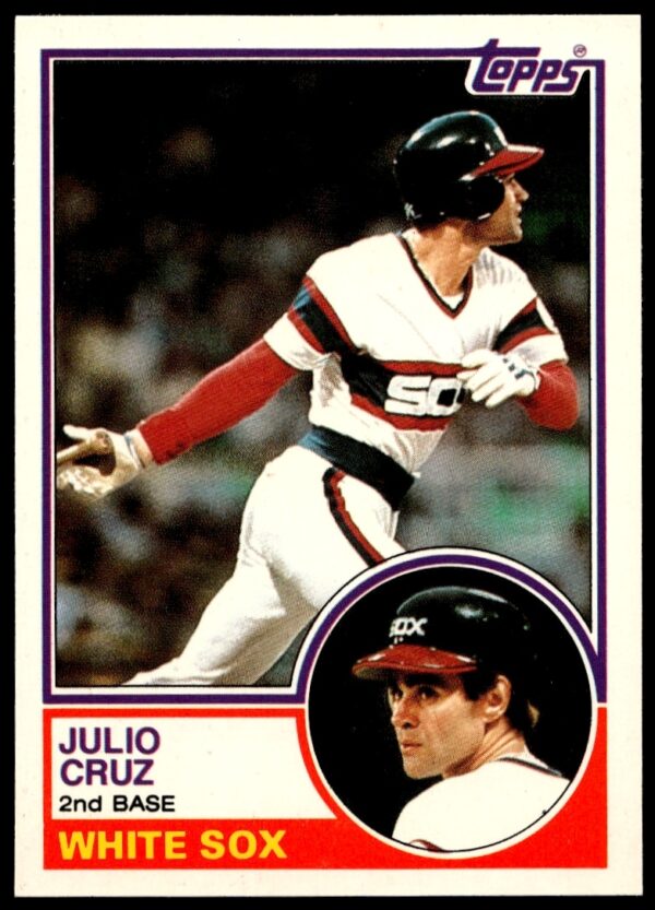 Seattle Mariners Julio Cruz 1983 Topps Traded baseball card #23T.