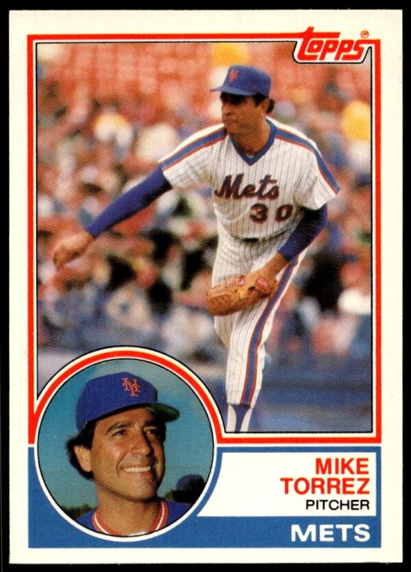 Mike Torrez 1983 Topps Traded Baseball Card #115T Front View