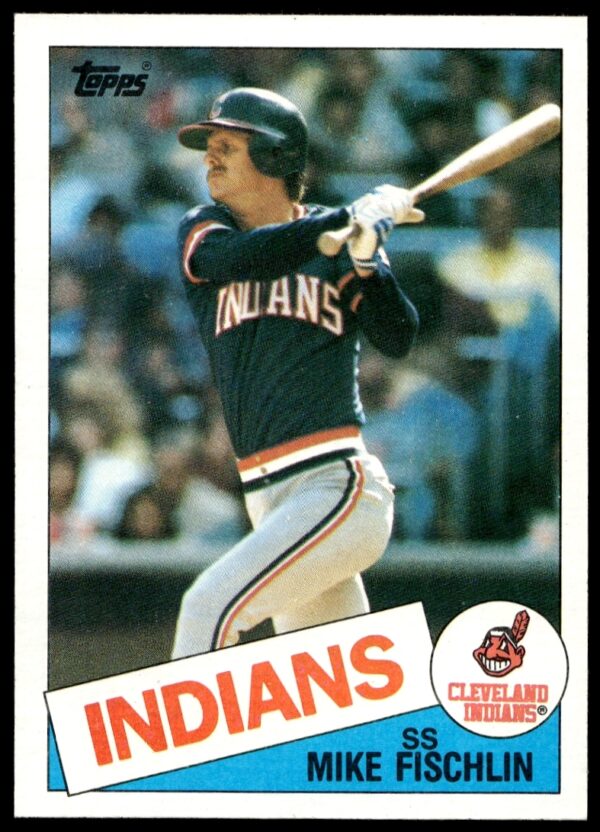 Mike Fischlin #41 1985 Topps Baseball Card Front Image