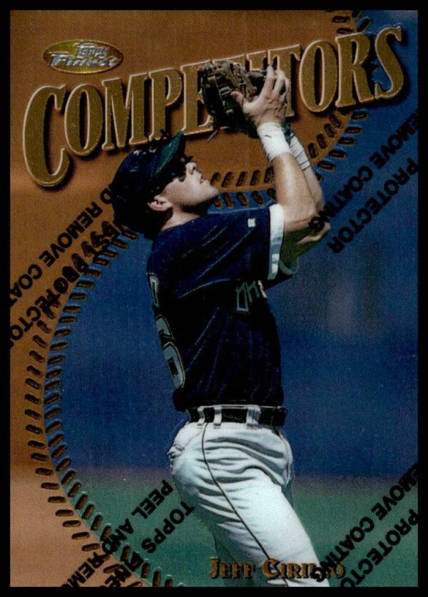 Jeff Cirillo 1997 Topps Finest baseball card #216, featuring batting stance.