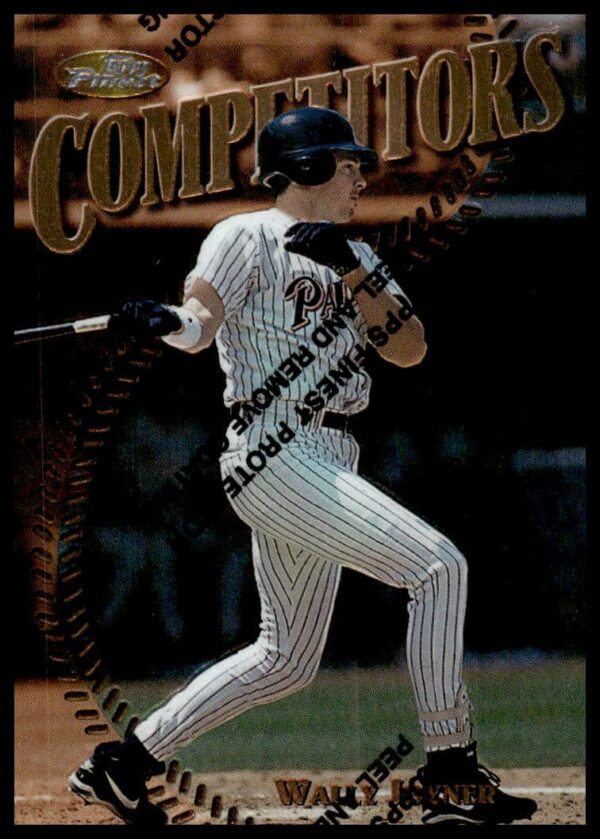 Wally Joyner 1997 Topps Finest Baseball Card #201 Front View