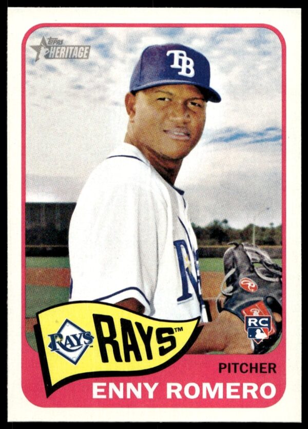 Enny Romero 2014 Topps Heritage Baseball Card #H506 Front Image
