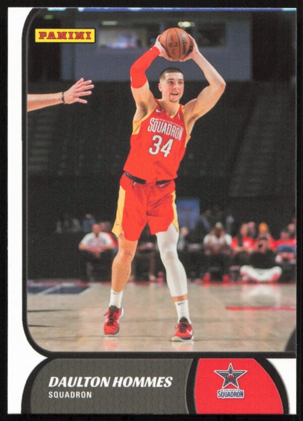 Daulton Hommes NBA G League 2021-22 Card #14 Front View.