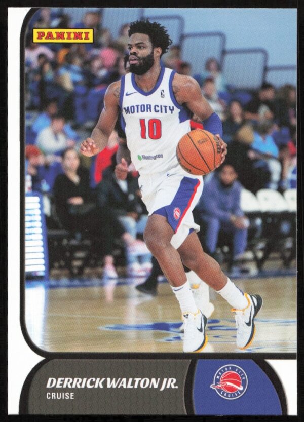 Derrick Walton Jr. NBA G League Card #99, 2021-22 Season, Front View.