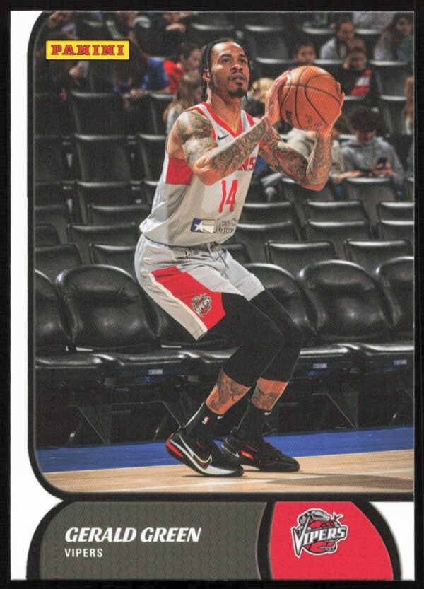 Gerald Green NBA G League 2021-22 Panini Trading Card #114 Front View.