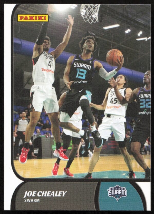 Joe Chealey 2021-22 NBA G League Card #63 by Panini, front view.