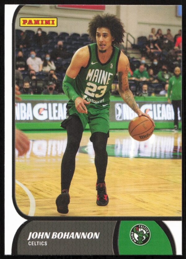 John Bohannon Panini NBA G League Card #89, 2021-22 Season (Front View).