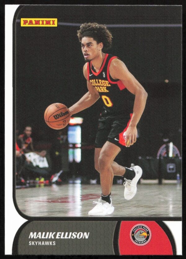 Malik Ellison 2021-22 Panini NBA G League card, #38, showcasing action and athleticism.