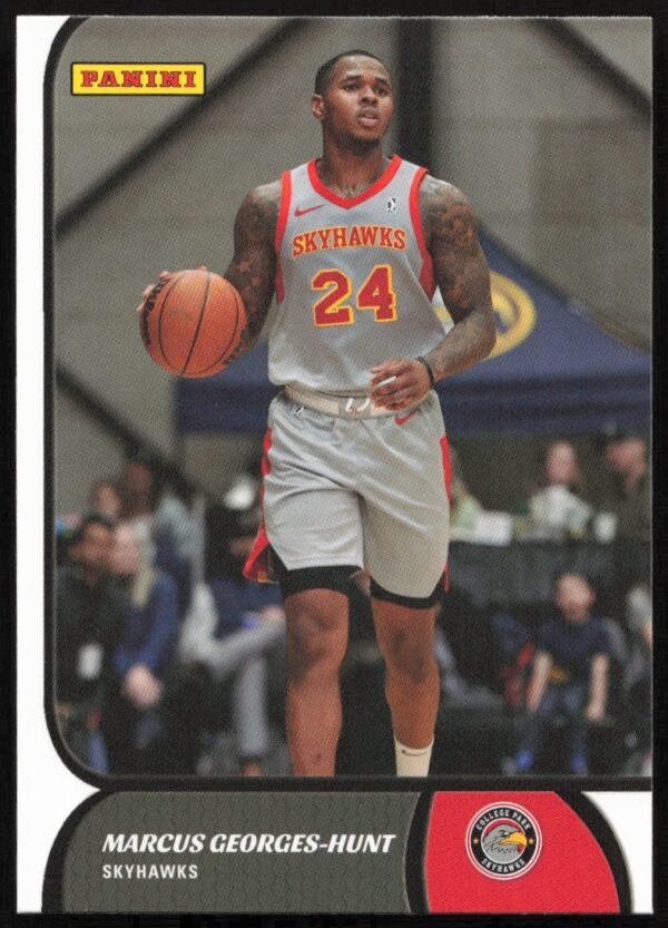 Marcus Georges-Hunt 2021-22 G League Card Front #39, showcasing key game moment.