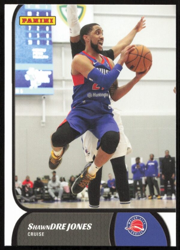ShawnDre Jones NBA G League Trading Card #101 from 2021-22 Season (Front Image)