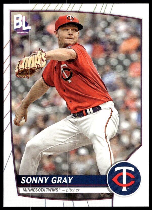 Sonny Gray 2023 Topps Big League Card #45 – Dynamic Pitching Shot