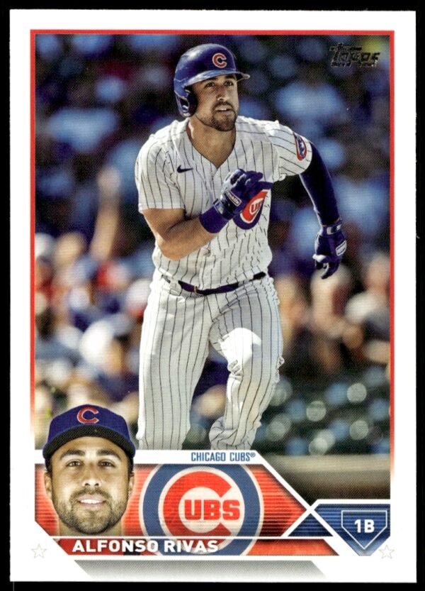 Front of Alfonso Rivas 2023 Topps Series 2 Baseball Card #332.