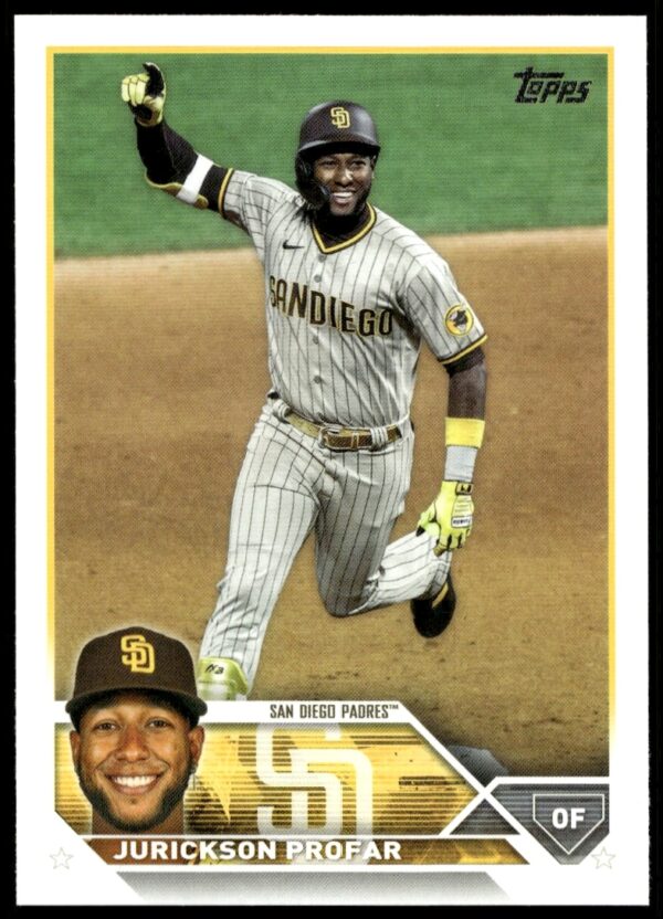 Jurickson Profar 2023 Topps Series 2 Baseball Card #337 Front View