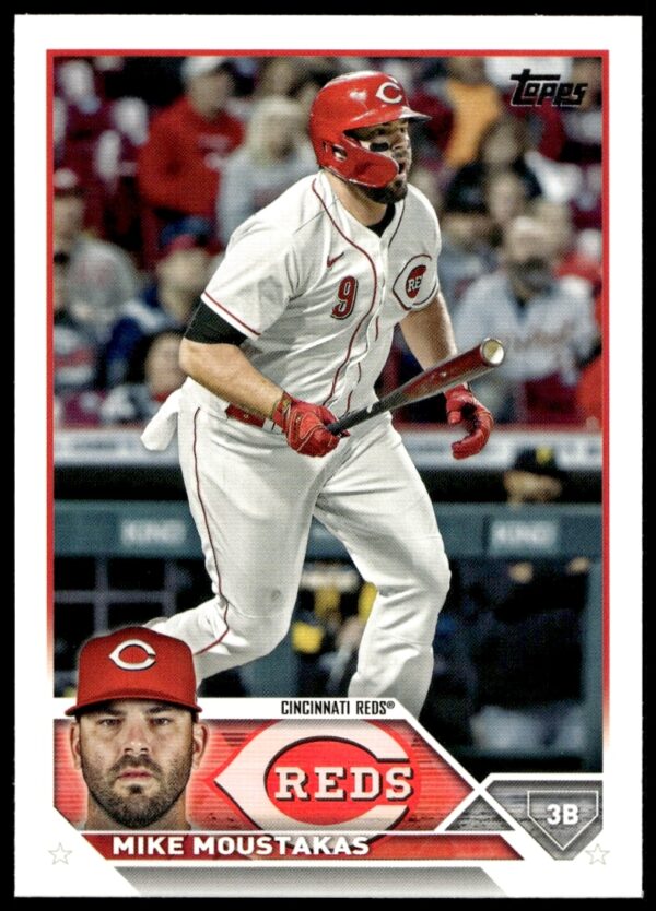 Mike Moustakas 2023 Topps Series 2 Baseball Card #539 Front Image.