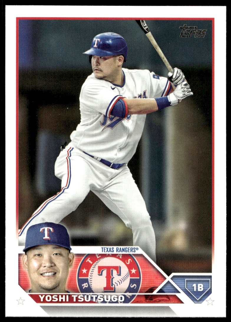Yoshi Tsutsugo 2023 Topps #404 Baseball Card, Front View